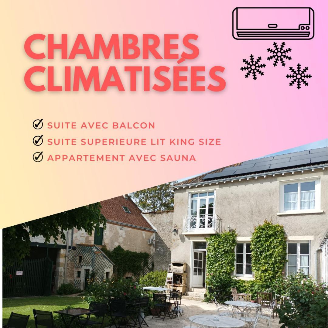 Le Relais Des Roses- Chambres D'Hotes Vatan Екстер'єр фото